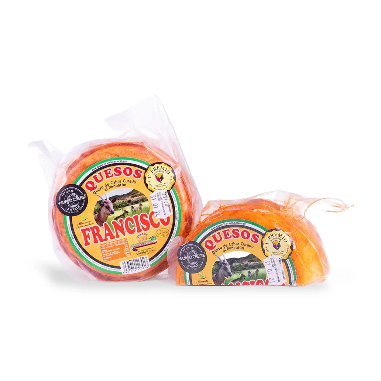 Queso de cabra Francisco curado al pimentón