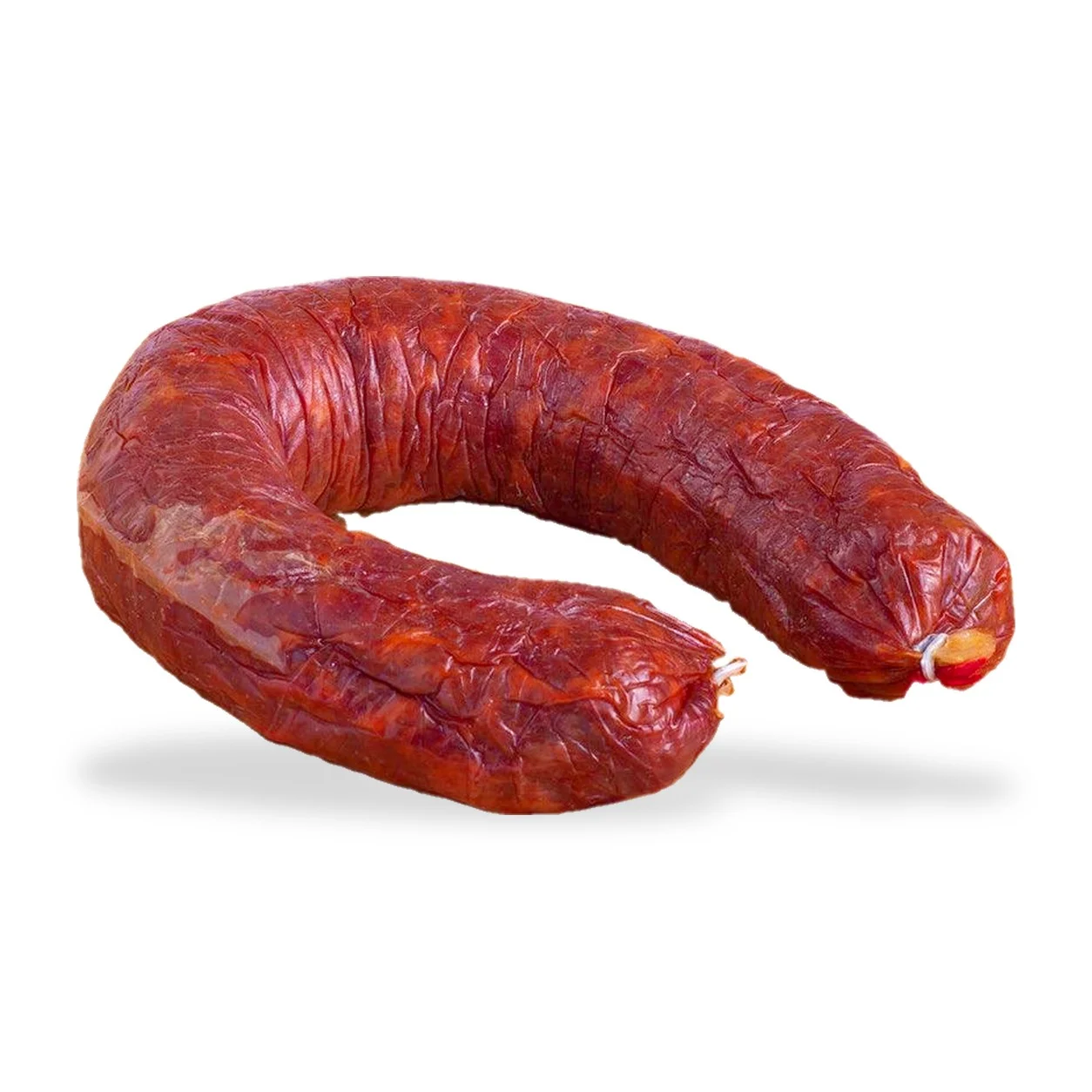 Chorizo rojo de herradura ibérico de bellota