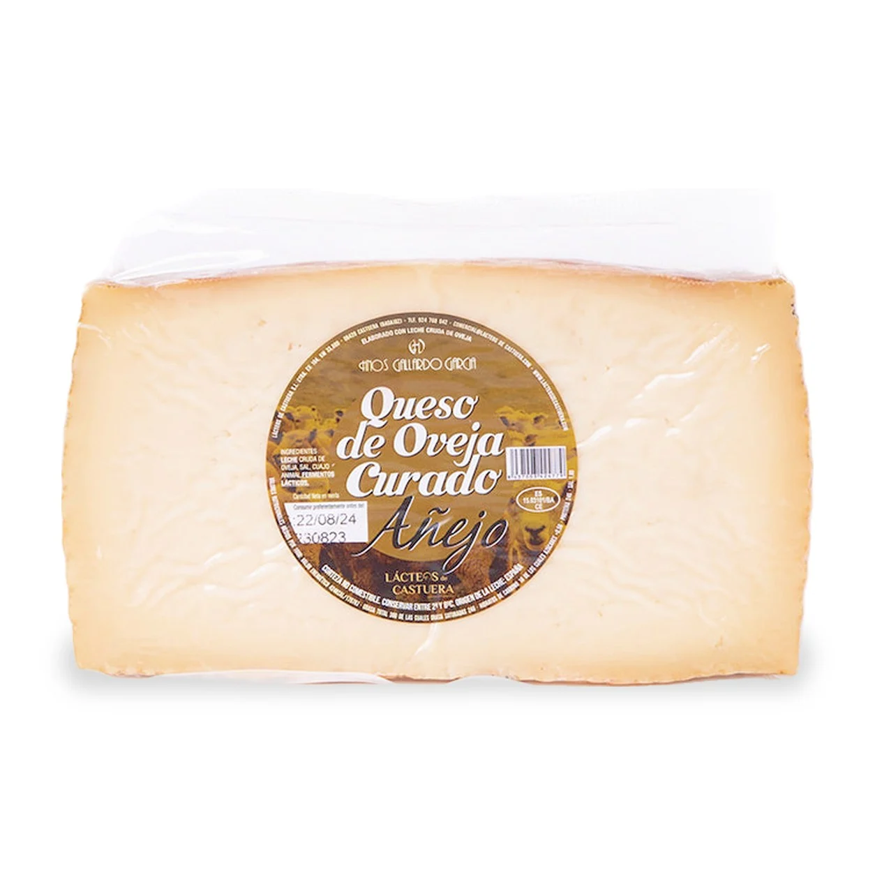 Queso de oveja añejo Hermanos Gallardo